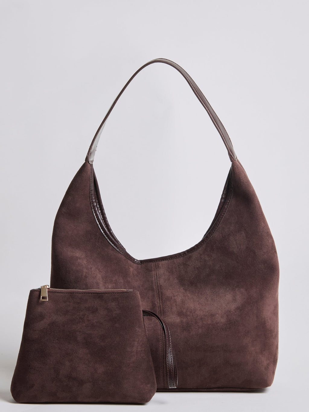 Suede Daily Leather Tote